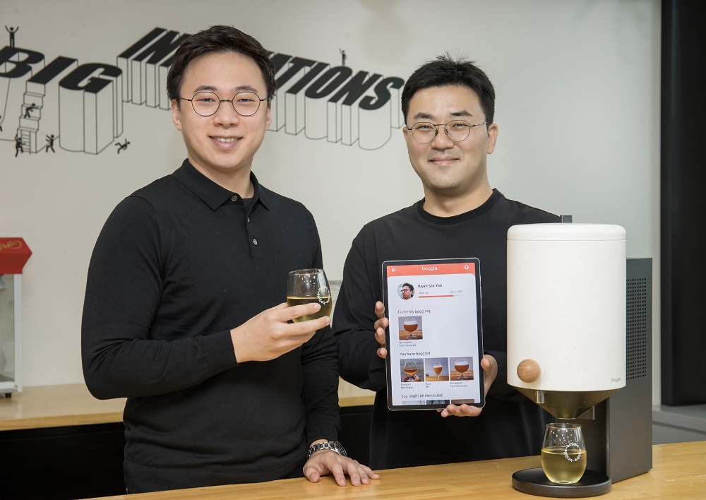 나만의 신선한 술을 만드는 홈 브루잉 솔루션 '부즈앤버즈'. 사진=삼성전자