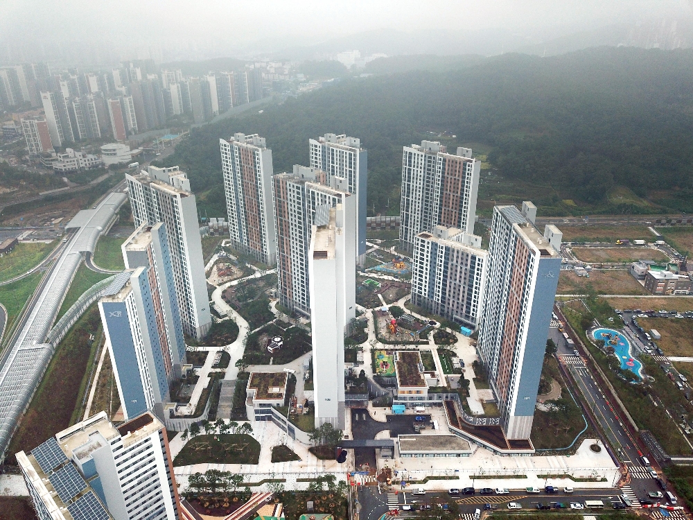 ‘광주역 자연&자이’ 전경. / 사진제공=GS건설