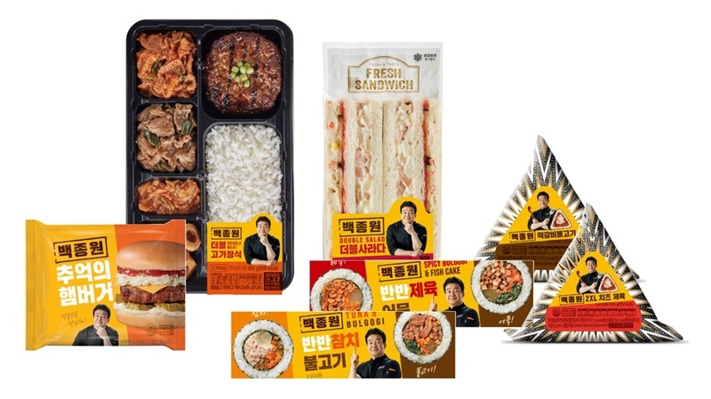 CU의 백종원 간편식 시리즈가 지난 6년 간 누적 판매량 3억개를 기록했다./사진제공=BGF리테일