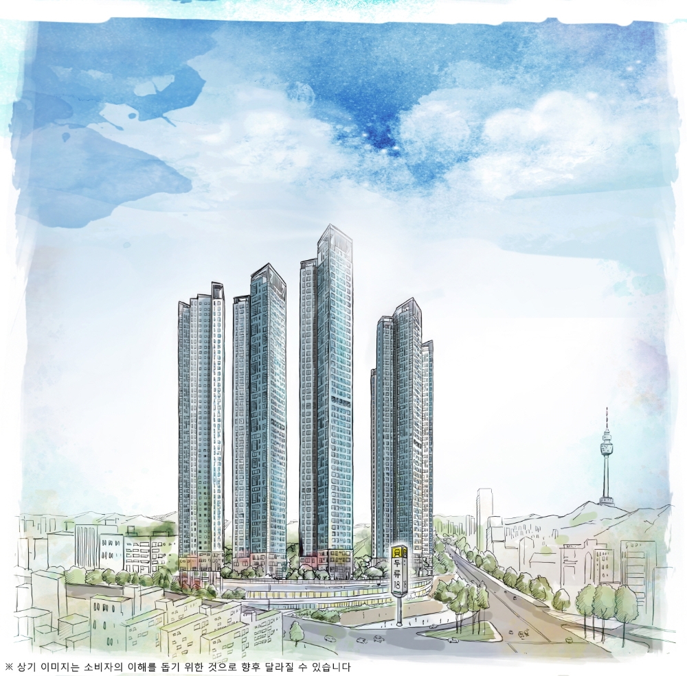 두류역 자이 스케치 / 사진제공=GS건설