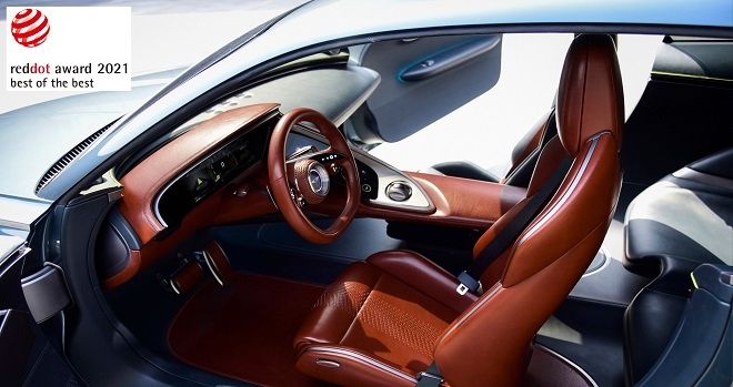 제네시스 전기차 콘셉트카 '제네시스 엑스' 레드닷 최우수상