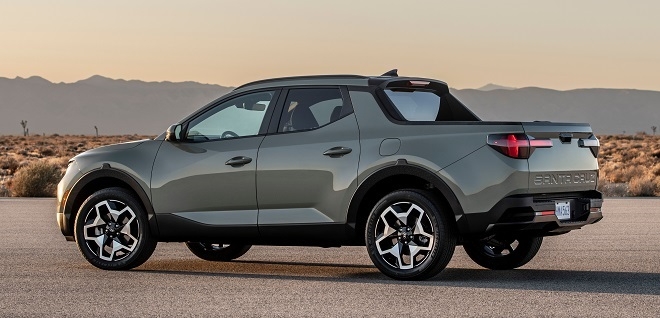 현대차 픽업트럭 싼타크루즈.