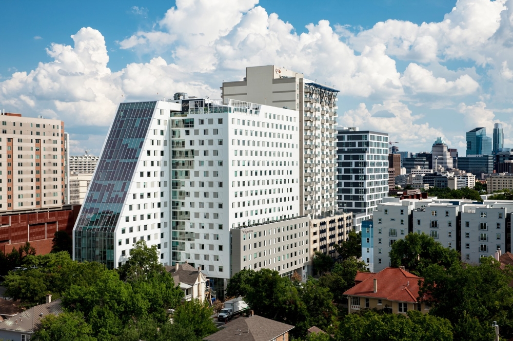 미국 텍사스주립대 인근 빌라스 온 리오 전경. / 사진제공=코람코자산운용