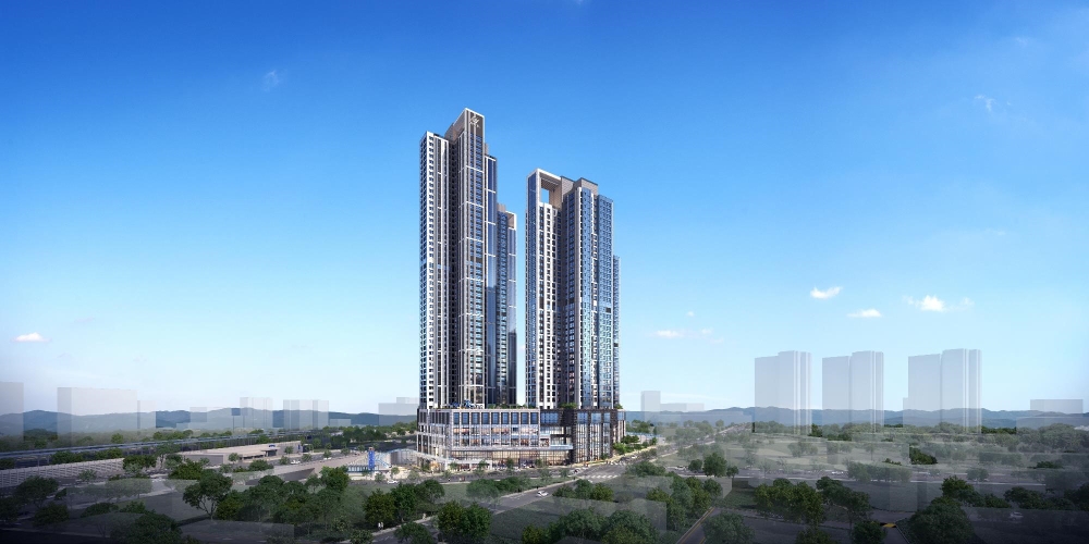 '힐스테이트 소사역' 투시도