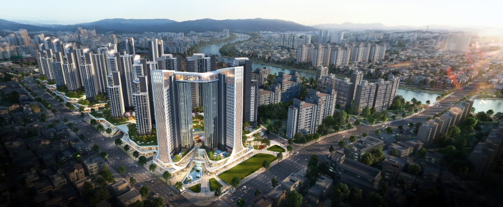 대구동구 43구역 조감도 / 사진제공=대우건설