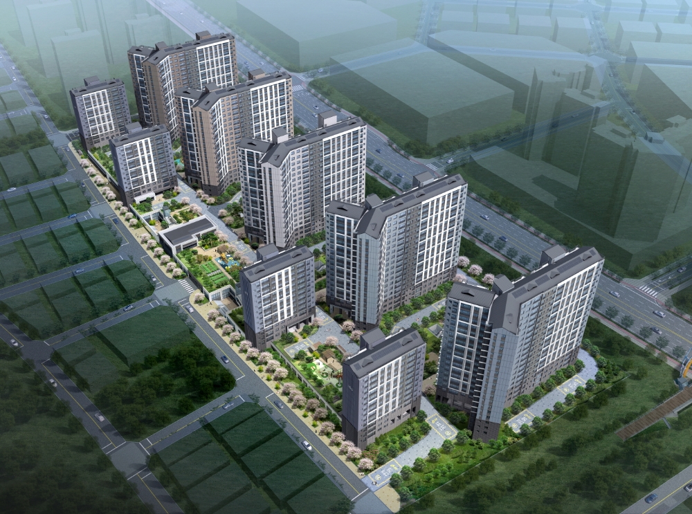 ‘호반써밋 스마트시티’ 조감도. / 사진제공=호반건설