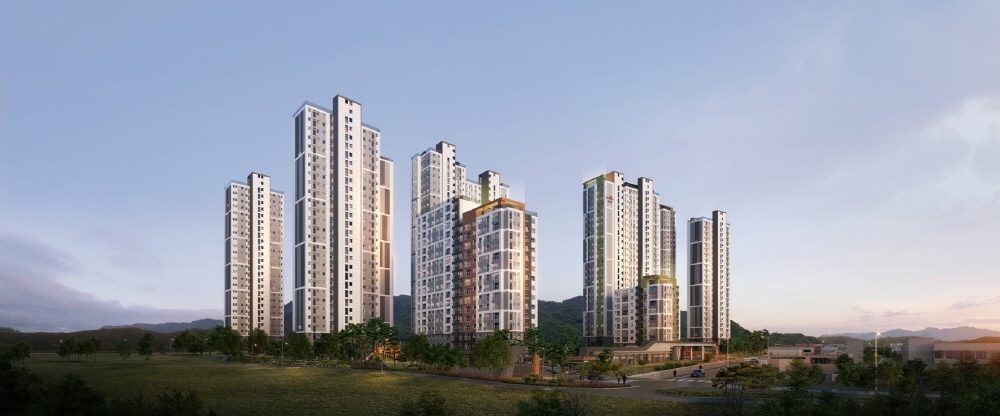 학하 리슈빌 포레 투시도 / 사진제공=계룡건설