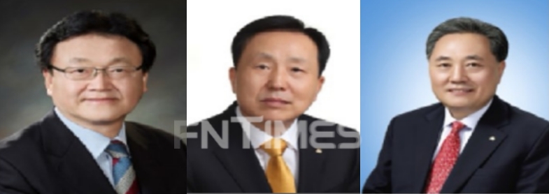 왼쪽부터 김영재, 이순수, 박차훈 후보. /사진제공=본사DB