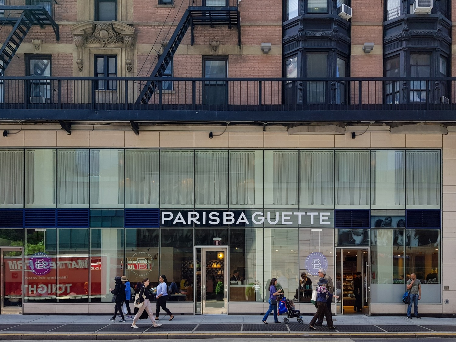 파리바게뜨 미국 맨해튼 렉싱톤에비뉴점 전경/사진제공=SPC그룹
