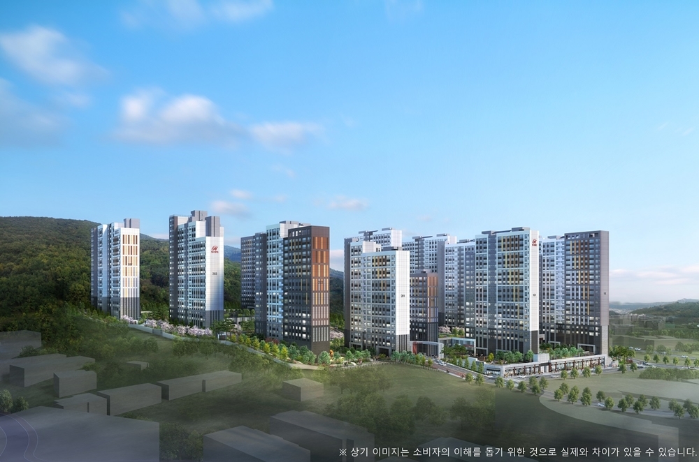 ‘힐스테이트 초월역’ 투시도. / 사진제공=현대엔지니어링