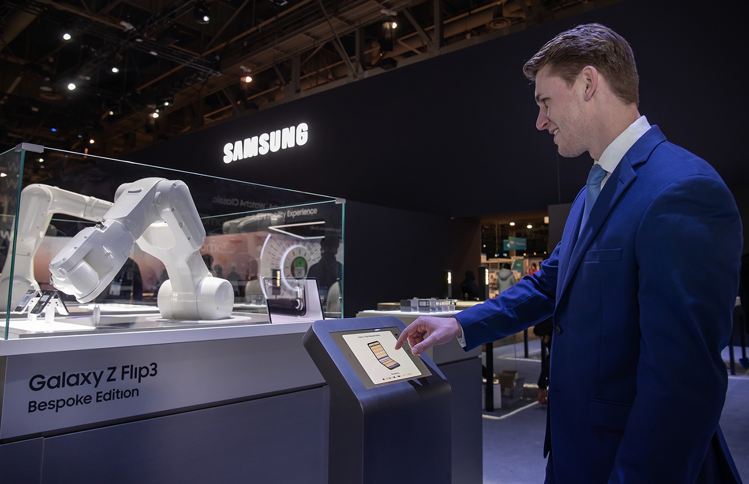 'Your Galaxy. Your Way'를 주제로 한 모바일 체험 공간. 사진=삼성전자