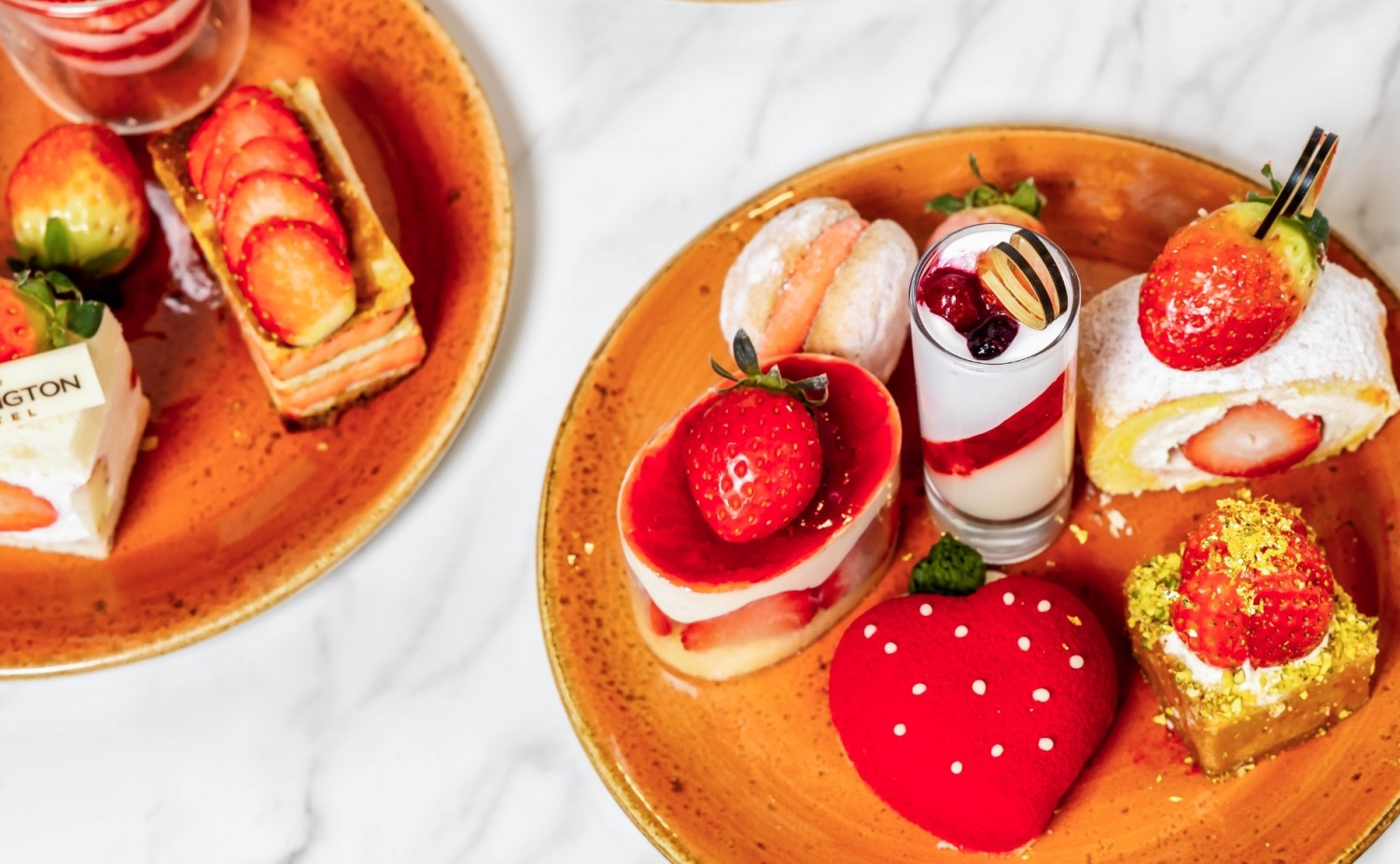 딸기 애프터눈 티 세트./ 사진제공 = 켄싱턴호텔앤리조트