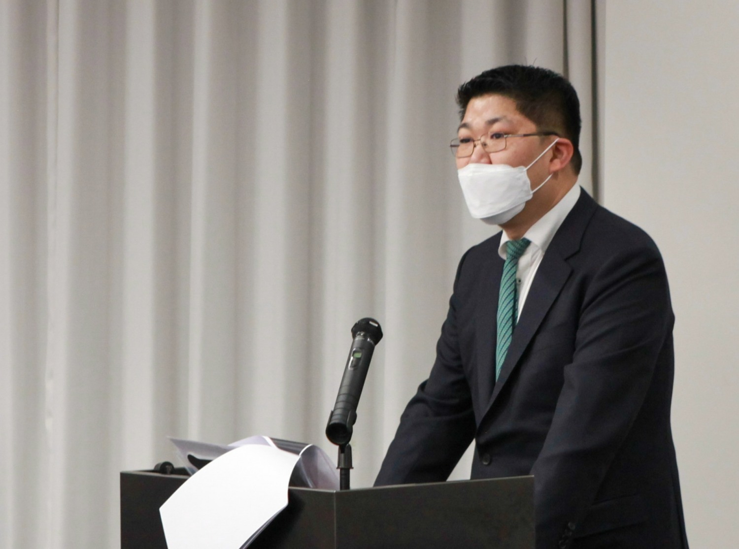 지난 3일 이병만 코스맥스 대표이사가 신년사를 발표하고 매출 3조원 시대를 열겠다고 밝혔다./사진제공=코스맥스