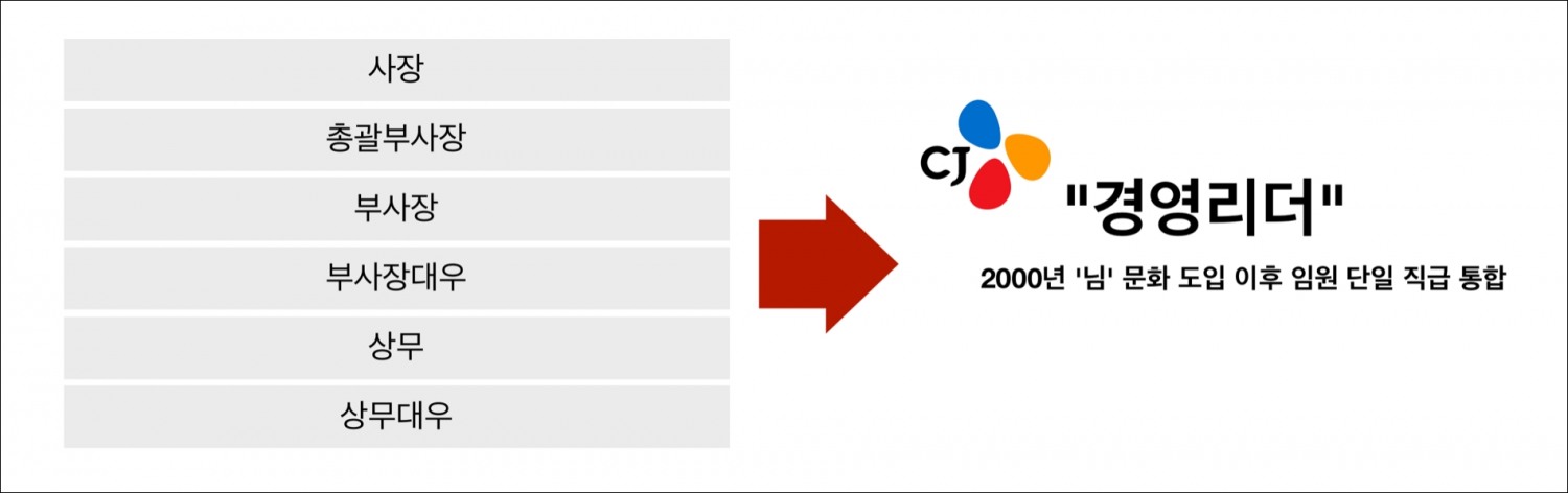 CJ그룹 임원 직급 개편안/자료제공=CJ그룹