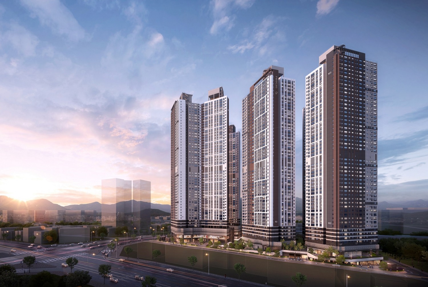 ‘달서 푸르지오 시그니처’ 투시도. / 사진제공=대우건설