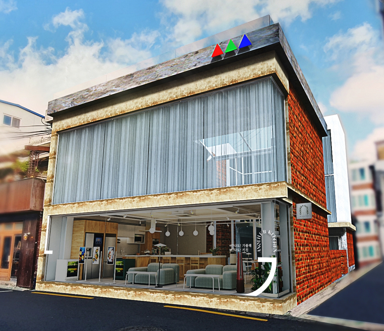 성수동에 위치한 어나더키친 조감도. 사진=LG전자