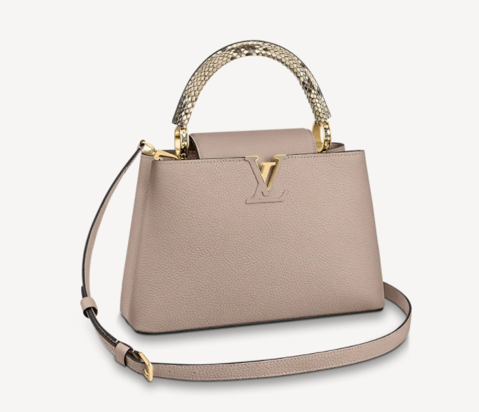 루이비통 카퓌신MM 파이톤가죽 제품 모습./ 사진제공 = 루이비통 홈페이지