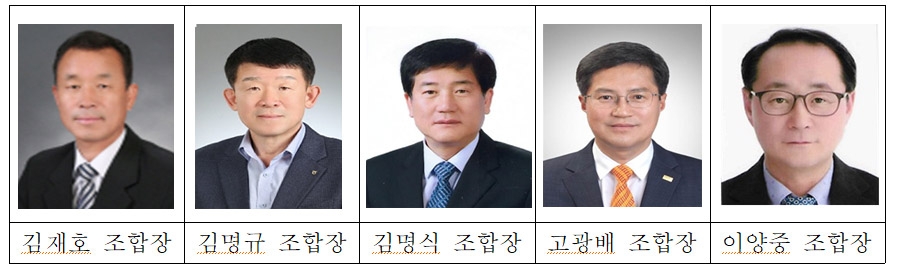 농축협 종합업적평가 도내 5개 농협 우수사무소 선정