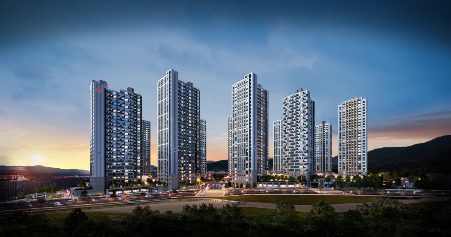 e편한세상 안성 그랑루체 투시도 / 사진제공=DL이앤씨