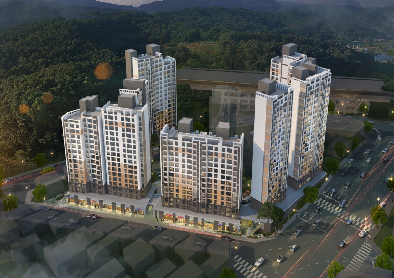 금곡역 한신더휴 투시도