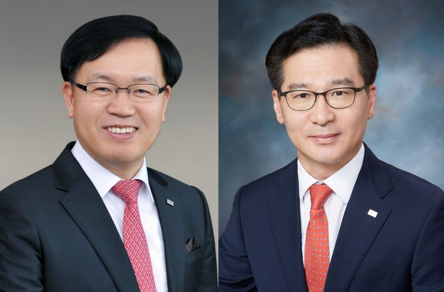 변재상 미래에셋생명 대표(왼쪽), 김재식 미래에셋생명 관리총괄./사진=미래에셋생명