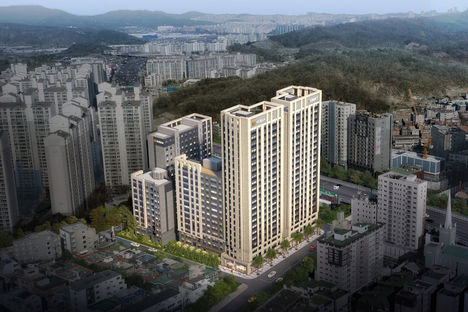 ‘안양동 30-11번지 일원 가로주택정비사업’ 조감도. / 사진제공=호반건설