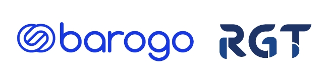 바로고(왼쪽)가 알지티(오른쪽)와 전략적 투자계약을 체결했다고 5일 밝혔다./사진제공=바로고