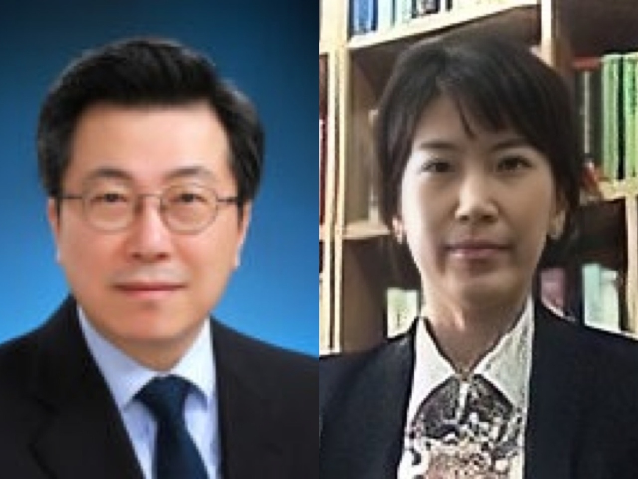 박주영 숭실대학교 경영대학장(사진 왼쪽)과 권영옥 숙명여자대학교 경영학부 교수./ 사진제공 = 숭실대학교, 숙명여자대학교 홈페이지