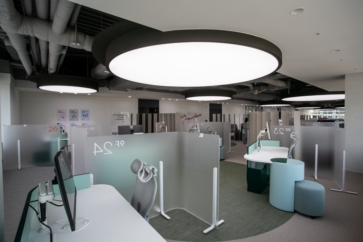 SKT 거점오피스 ‘스피어’ 모습. / 사진제공=스파크플러스