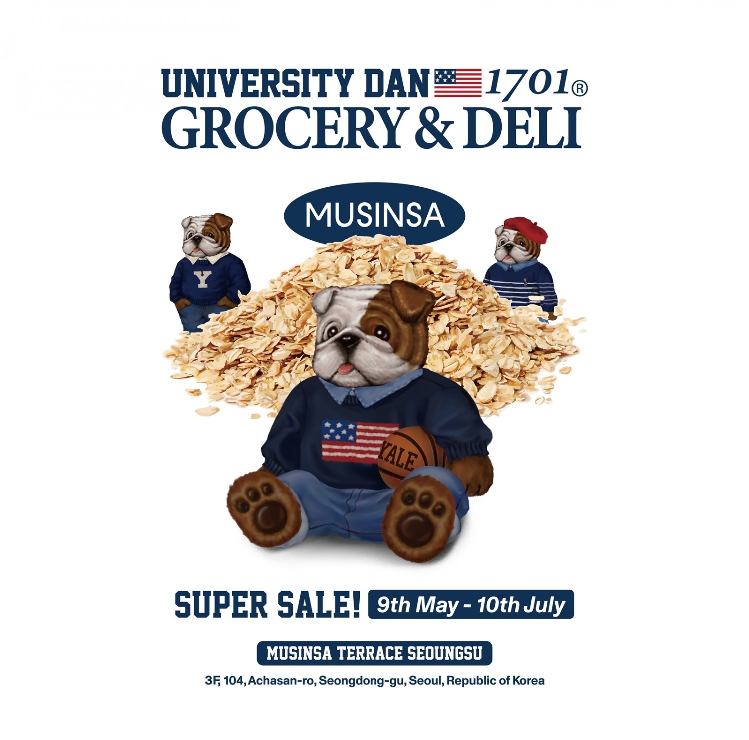 무신사가 브랜드 예일과 팝업스토어를 운영한다./사진제공=무신사