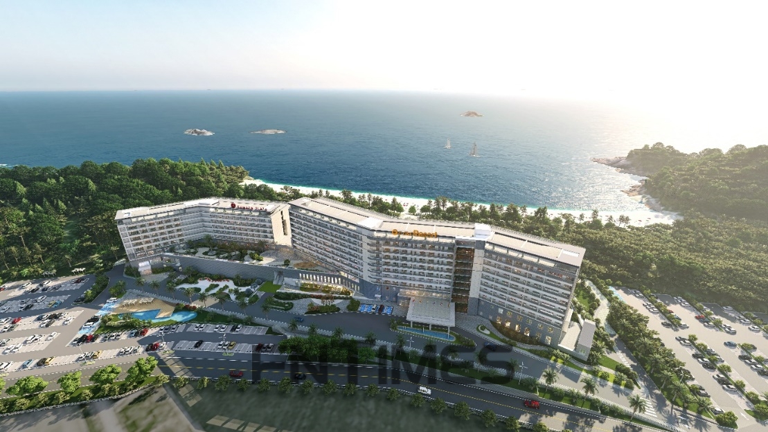 전라남도 신안군 라마다 호텔 및 리조트 조감도./사진=메테우스자산운용(대표 노윤현)