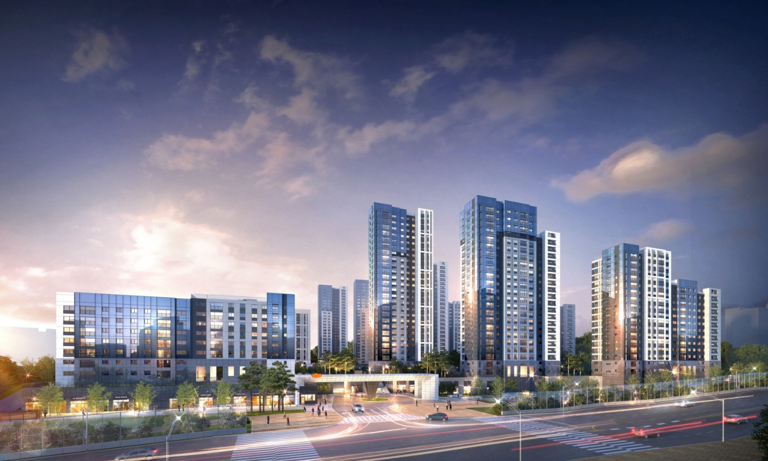 ‘e편한세상 옥정 리더스가든’ 투시도. / 사진제공=DL이앤씨