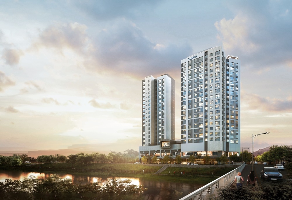 안양 한양수자인 리버뷰 투시도 / 사진제공=한양