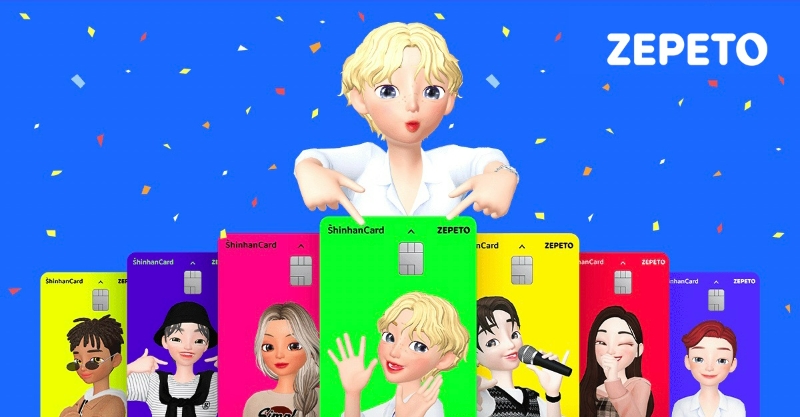 신한카드가 메타버스 플랫폼 제페토와 함께 선불형 앱카드 'ZEPETO 신한카드'를 출시했다. /사진제공=신한카드
