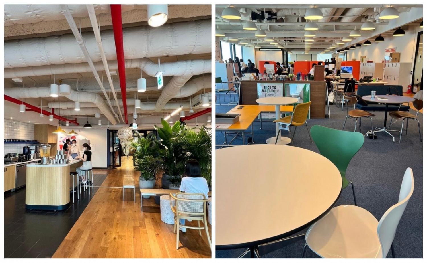 롯데백화점 MD본부 삼성역 사무실./ 사진제공 = 이효완 롯데쇼핑 전무 인스타그램 캡쳐