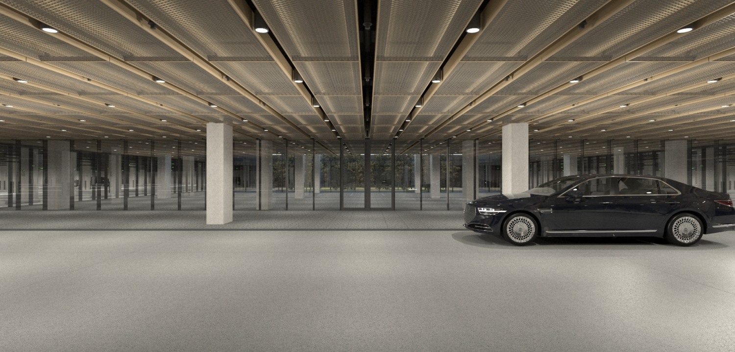 디에이치 지하공간 커뮤니티 출입구 예시 / 사진제공=현대건설