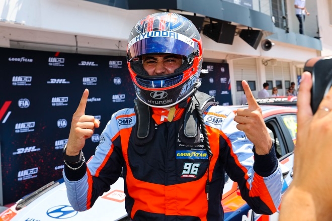 현대차 엘란트라N TCR, WTCR 3R 1위 질주