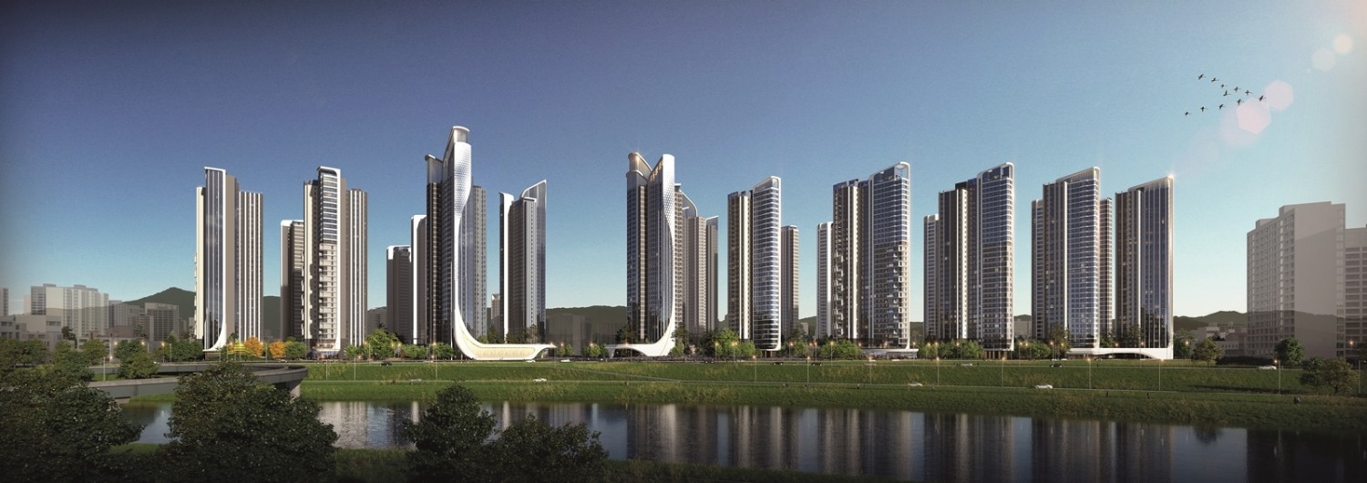 이문4 재정비촉진구역 재개발정비사업 투시도 / 사진제공=롯데건설