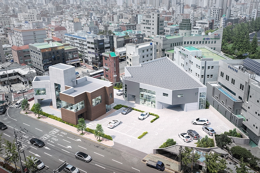 코람코에너지리츠가 개발 예정인 복합세차타운 조성도 / 사진제공=코람코자산신탁