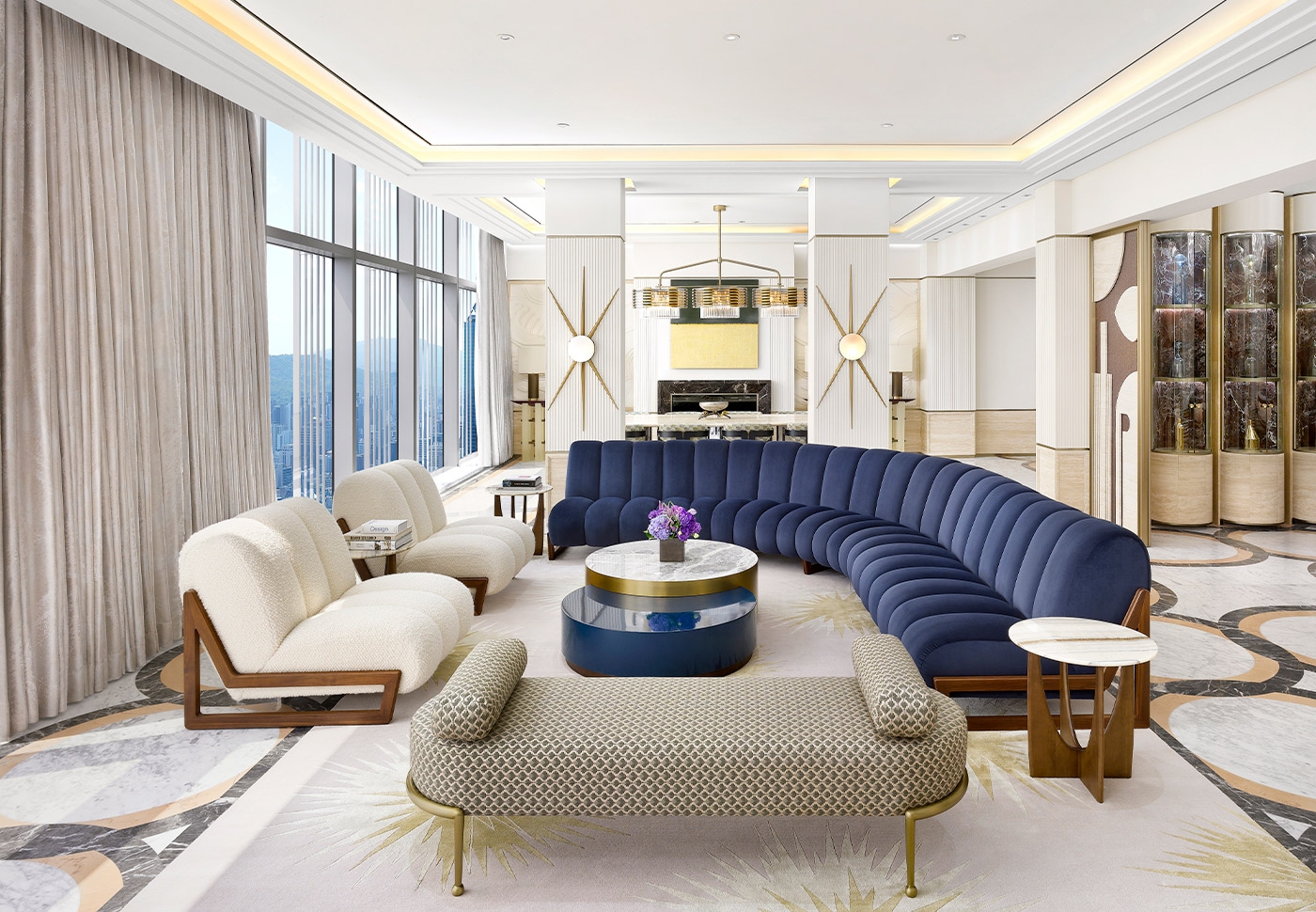 조선팰리스 ‘조선 그랜드 마스터스 스위트’ 객실 모습./ 사진제공 = 조선호텔앤리조트