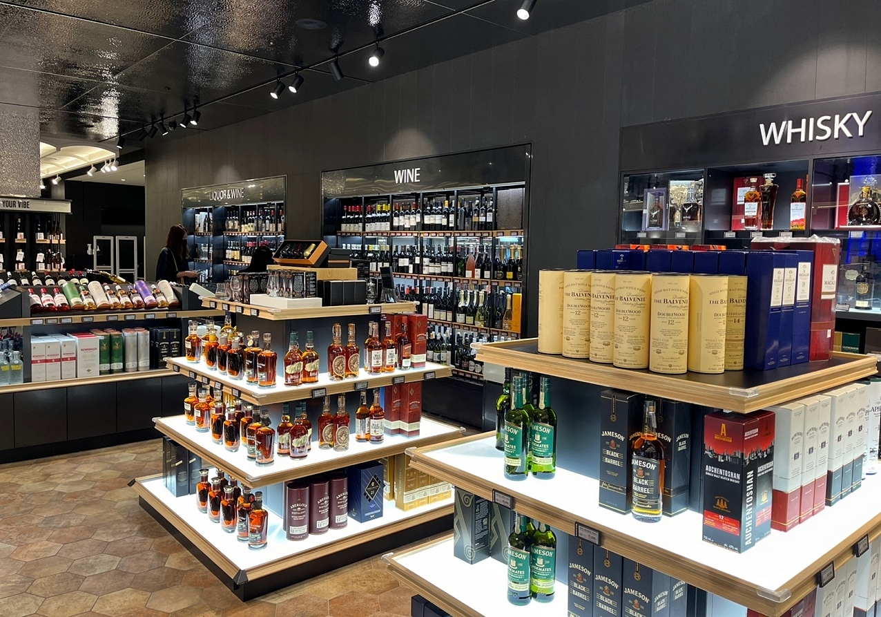 고메이494 한남 마켓 주류 특화 매장 전경 이미지컷./ 사진제공 = 한화솔루션 갤러리아 부문 커뮤니케이션팀