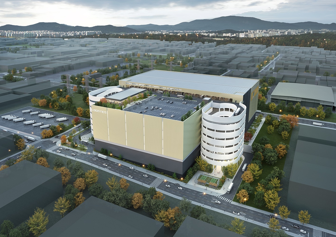 경산물류센터 조감도 / 사진제공=코람코