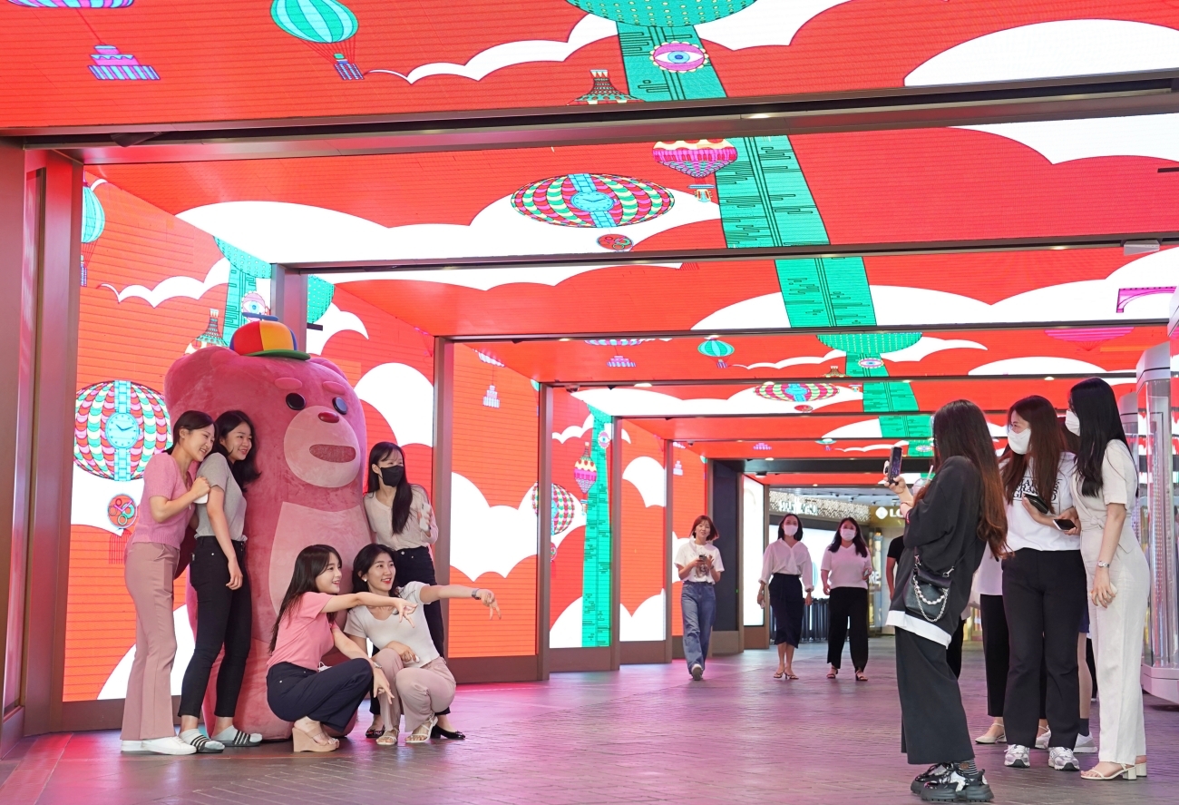 롯데면세점 여름 휴가철 맞아 벨리곰 팝업스토어 연다./ 사진제공 = 롯데면세점