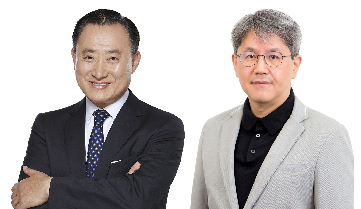 (왼쪽부터) 코웨이 대표이사 이해선, 서장원. 사진제공=코웨이