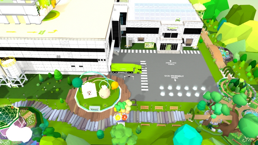 ‘풀무원 두부 팩토리‘ 월드 전경./ 사진제공 = 풀무원