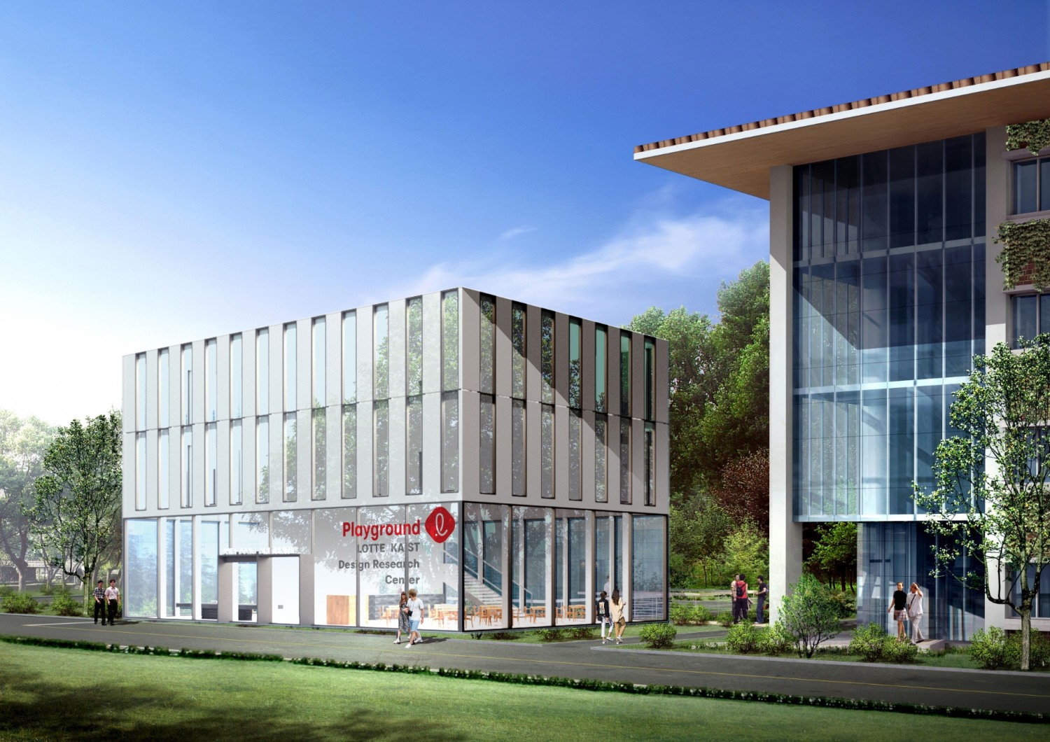 롯데-KAIST 디자인센터./ 사진제공 = 롯데지주