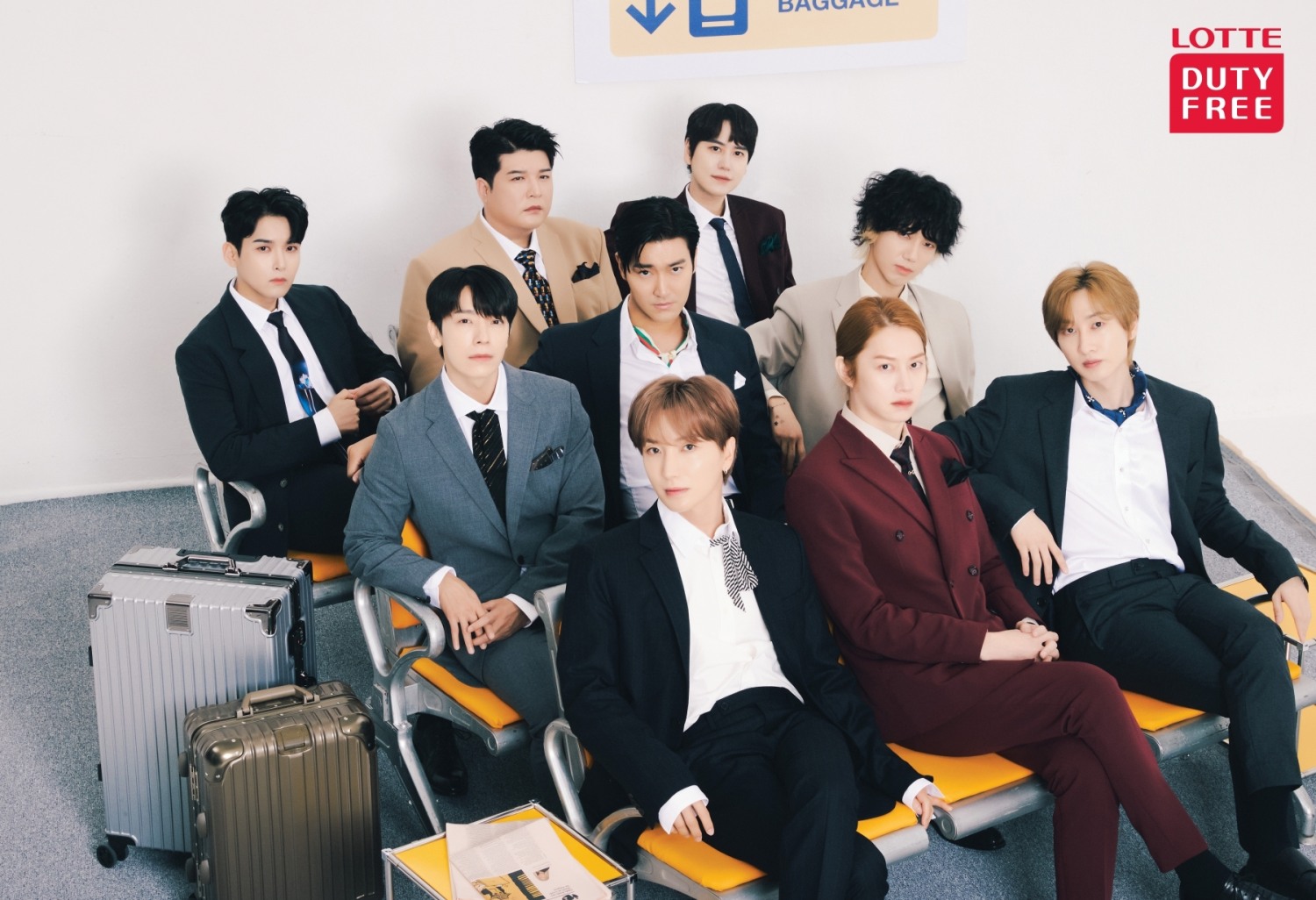 롯데免, 슈퍼주니어·스트레이키즈 모델 발탁하여 라인업 강화