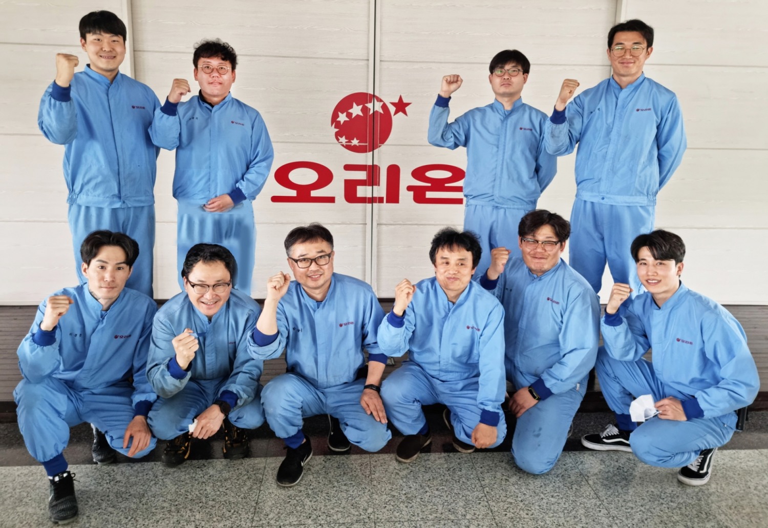 오리온 익산공장 ‘Strong 오리온’ 품질분임조 단체사진./ 사진제공 = 오리온