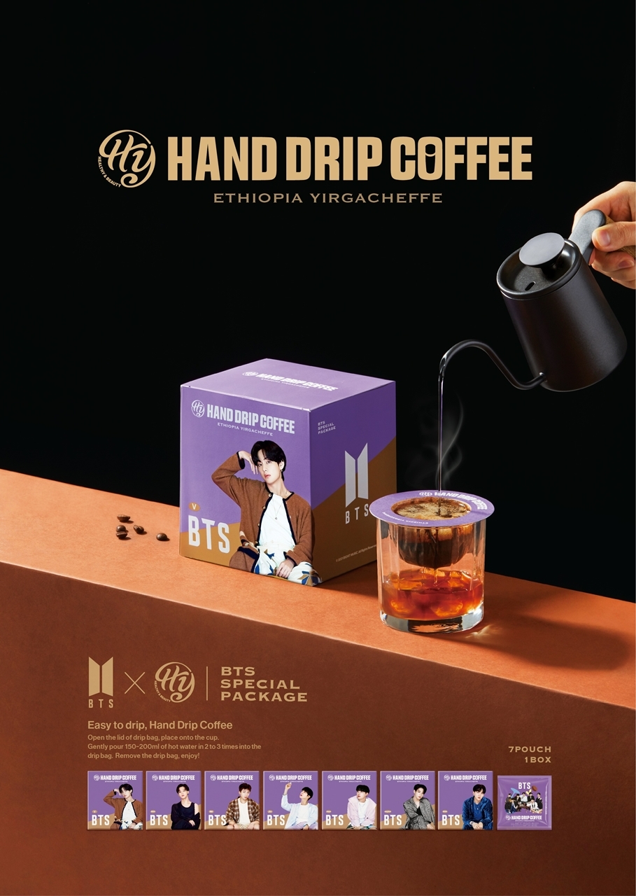 세븐일레븐이 하와이 세븐일레븐에 BTS핸드드립커피를 수출했다./사진제공=코리아세븐