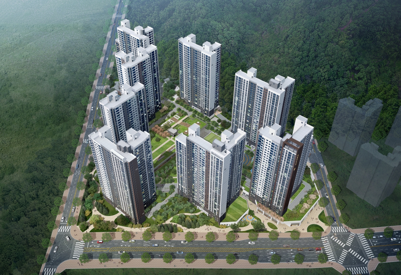 양주역 푸르지오 디에디션 조감도 / 사진제공=대우건설